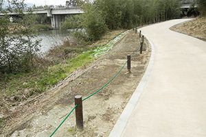 嘉瀬川石井樋地区施工後1年10か月